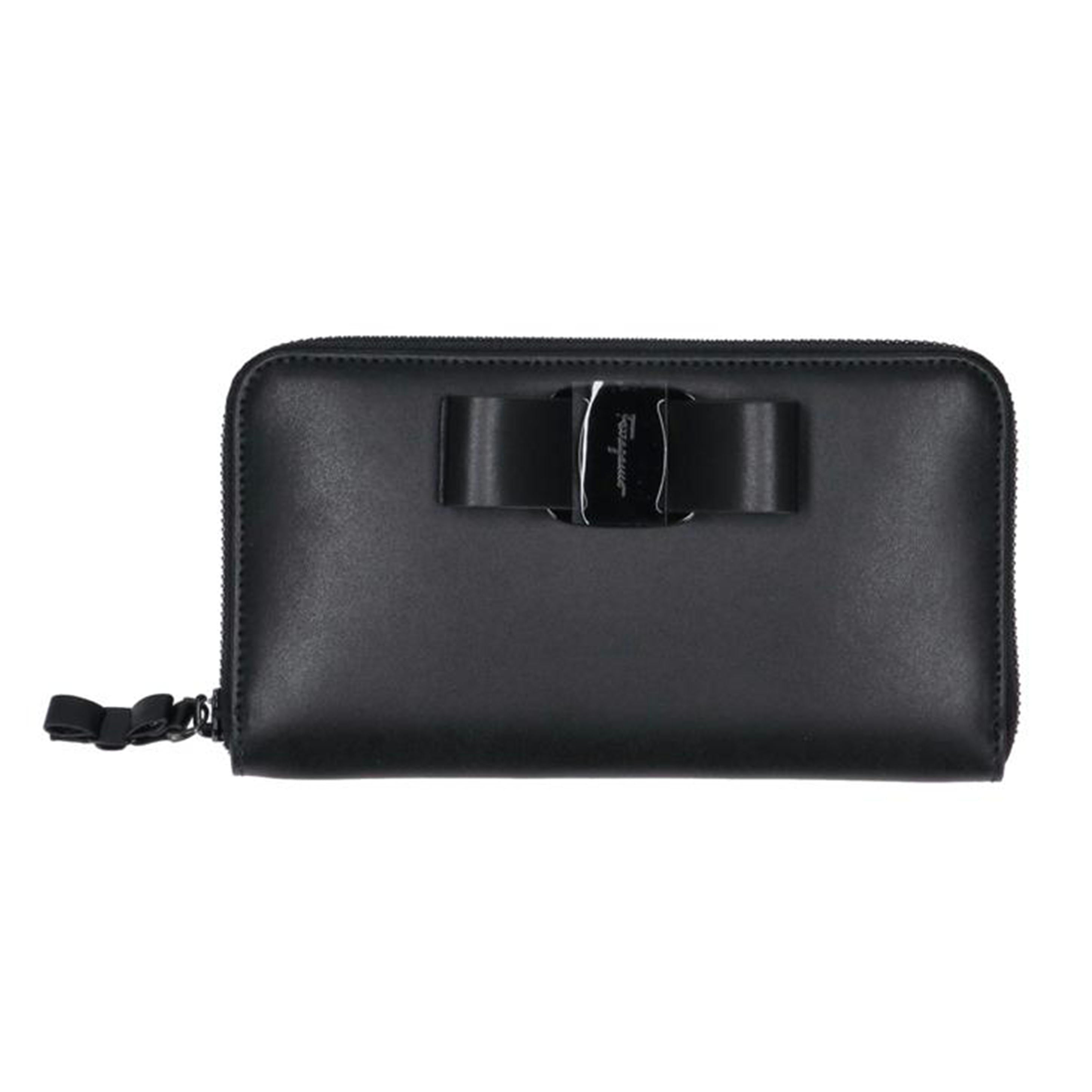 Salvatore Ferragamo サルバトーレフェラガモ/ヴァラリボン ラウンドファスナー財布/IY-22D267//SAランク/09