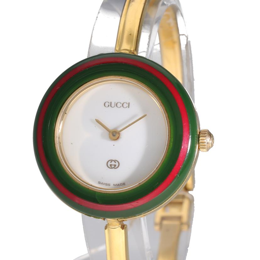 GUCCI グッチ/チェンジベゼルウォッチ/レディース/クオーツ/11/12//076****/Bランク/84