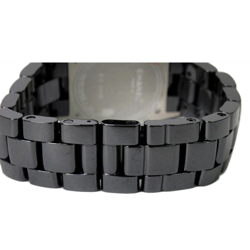 CHANEL シャネル ジェイトゥエルヴ/J12/12Pダイヤ/黒//D.D.30595/Aランク/84