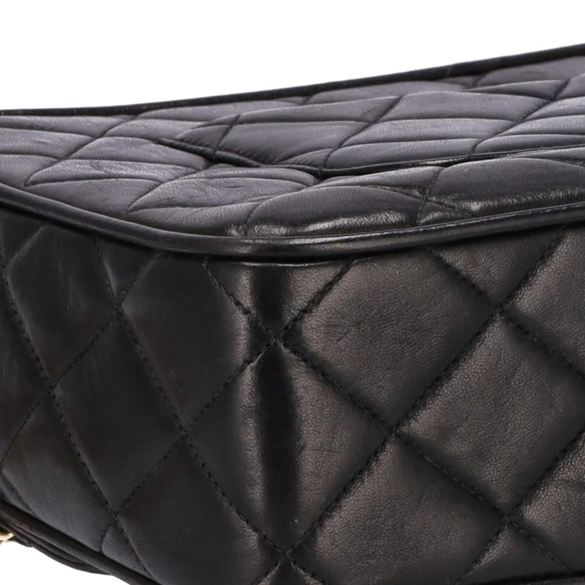 CHANEL CHANEL/ラムスキンマトラッセチェーンショルダー//3731068/Bランク/75