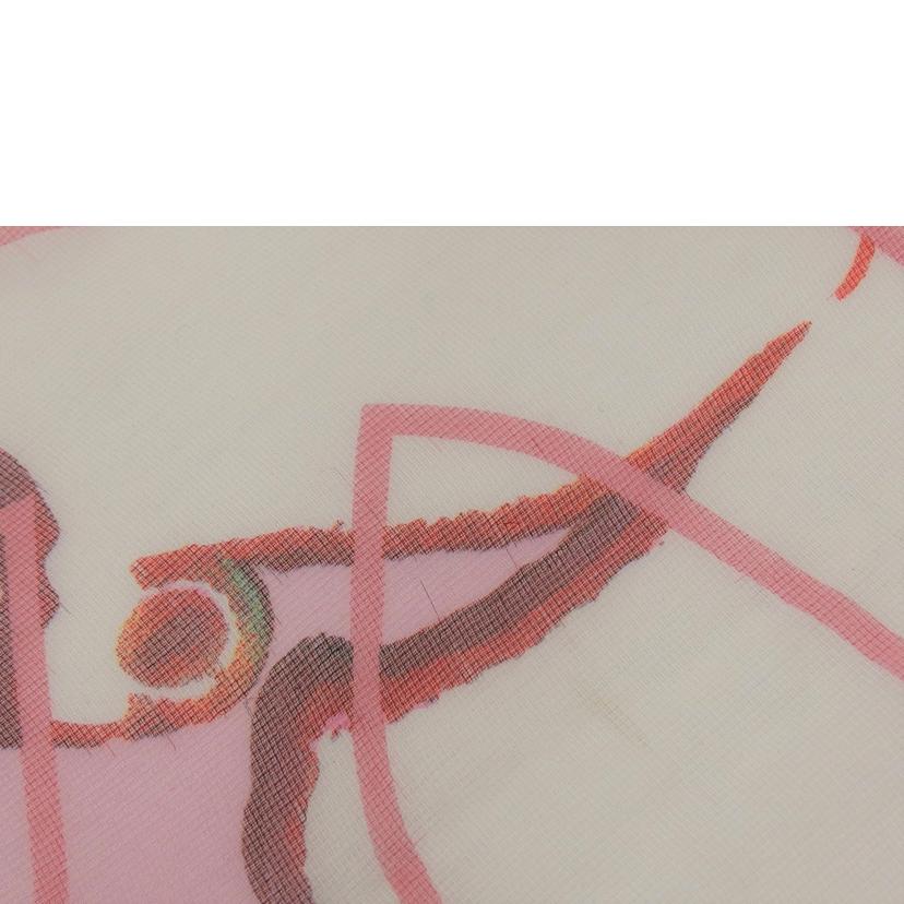 CHANEL シャネル/シルクシフォンスカーフ/ピンク//ABランク/04