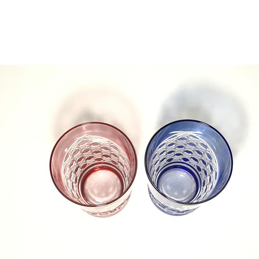 KAGAMI カガミクリスタル/江戸切子 ペアタンブラー /2940//Aランク/51