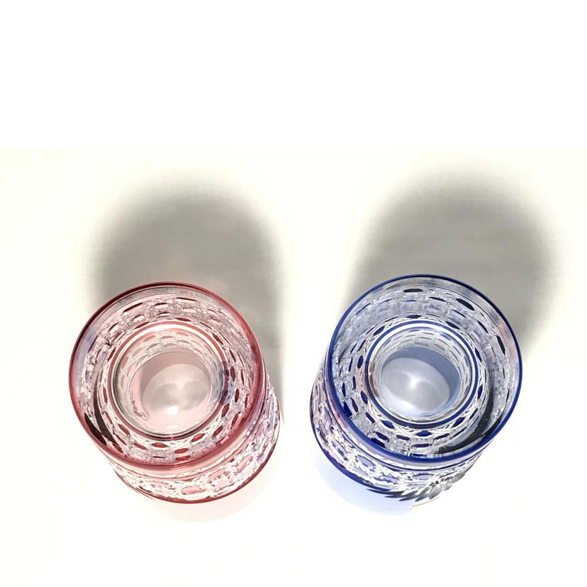 KAGAMI カガミクリスタル/江戸切子 ペアタンブラー /2940//Aランク/51