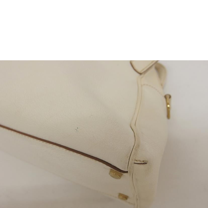 Cartier カルティエ/マルチェロ/ハンドバッグ/アイボリー//Bランク/04