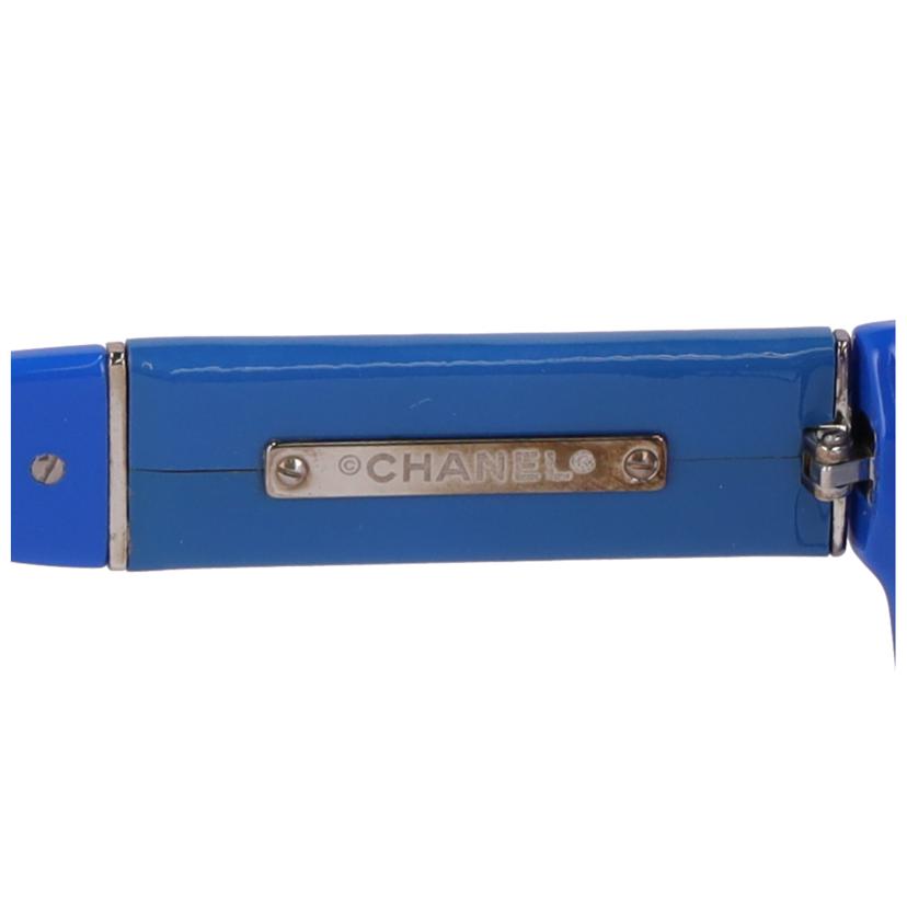 CHANMEL シャネル/ココマークサングラス/ブルー/5229//ABランク/75