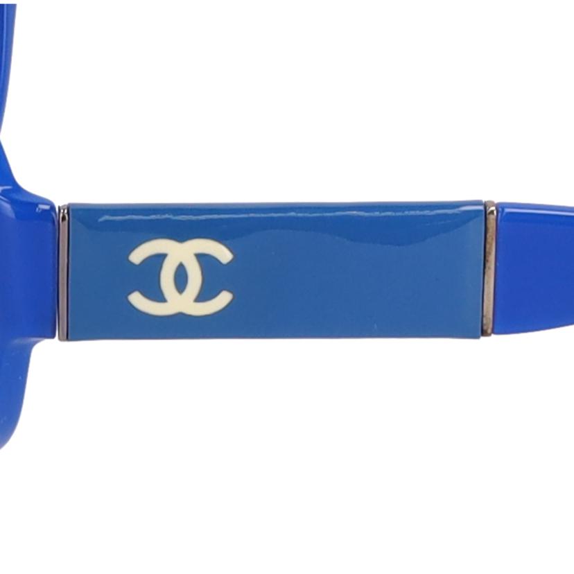 CHANMEL シャネル/ココマークサングラス/ブルー/5229//ABランク/75