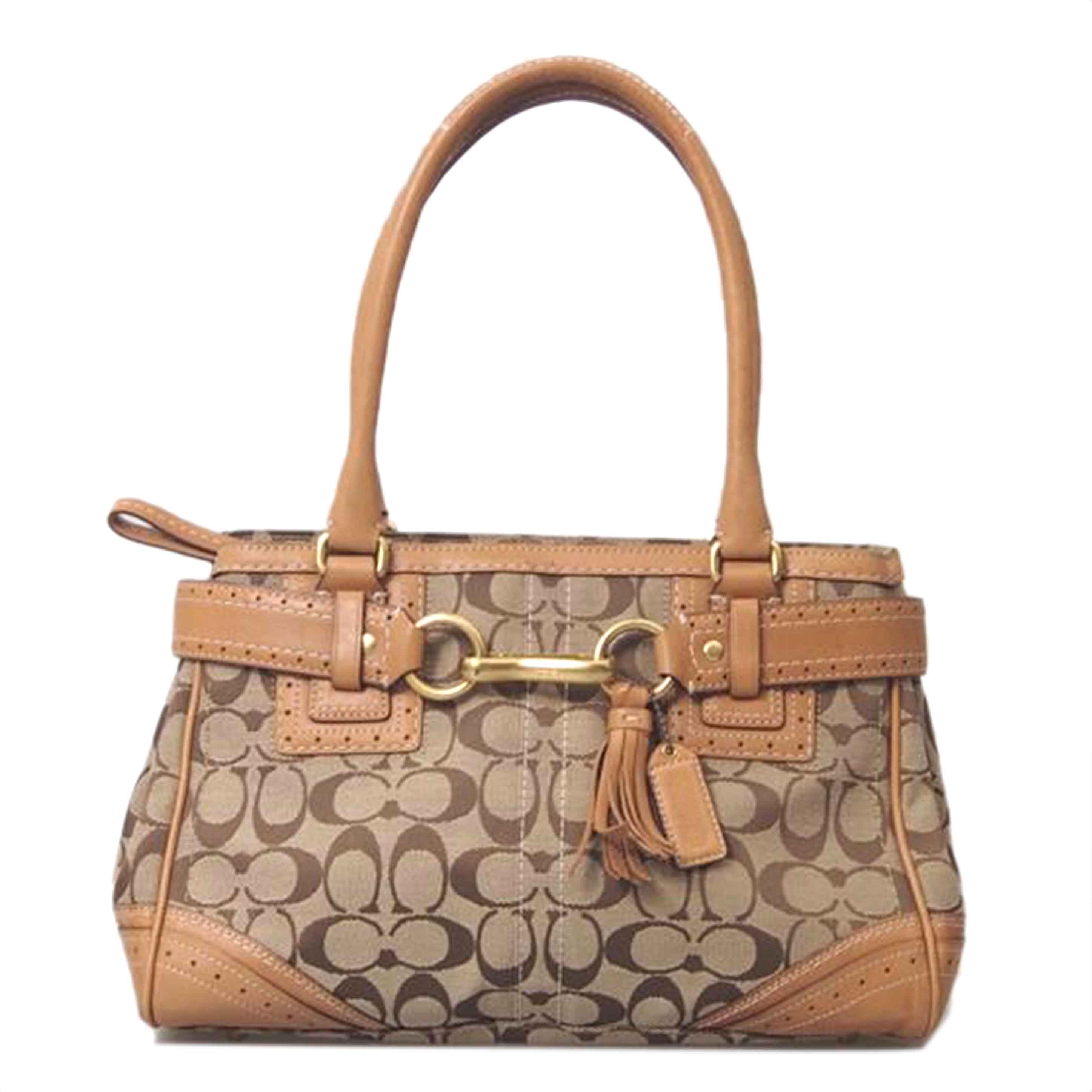 COACH コーチ/シグネチャーハンドバッグ/10507//L06**/Bランク/76