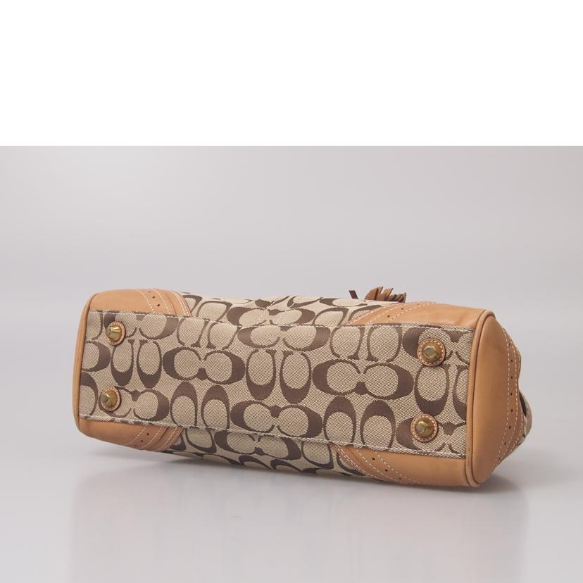 COACH コーチ/シグネチャーハンドバッグ/10507//L06**/Bランク/76