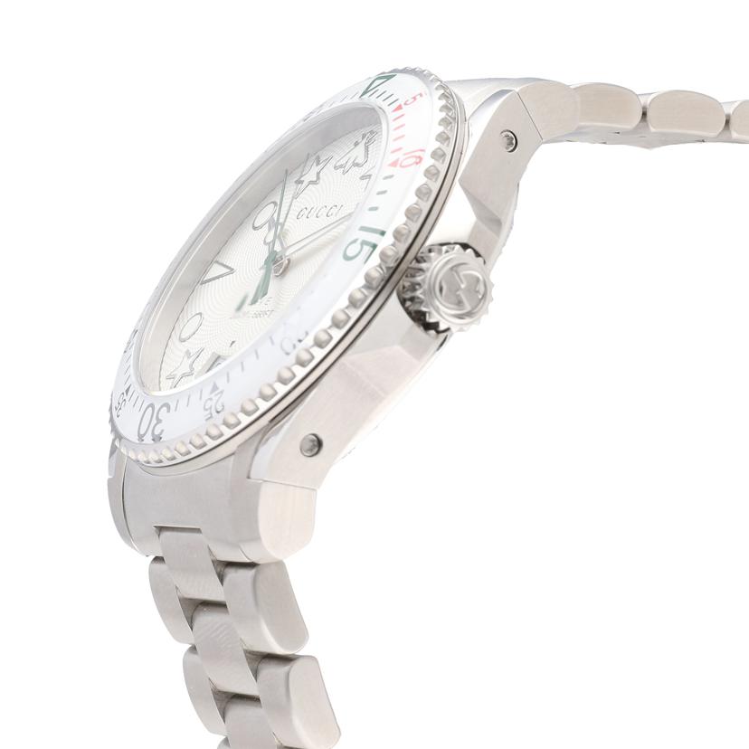 GUCCI グッチ/グッチダイブ・ホワイト/メンズ/クオーツ/YA136336//185*****/SAランク/92