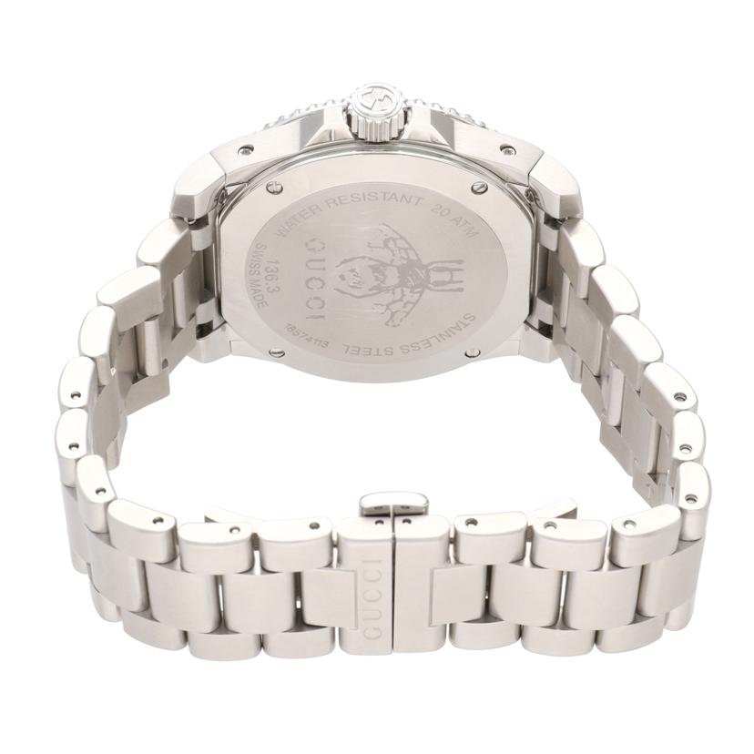 GUCCI グッチ/グッチダイブ・ホワイト/メンズ/クオーツ/YA136336//185*****/SAランク/92