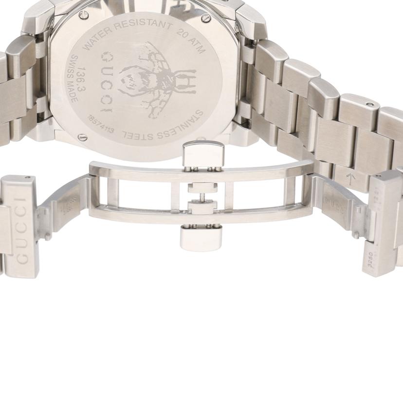 GUCCI グッチ/グッチダイブ・ホワイト/メンズ/クオーツ/YA136336//185*****/SAランク/92