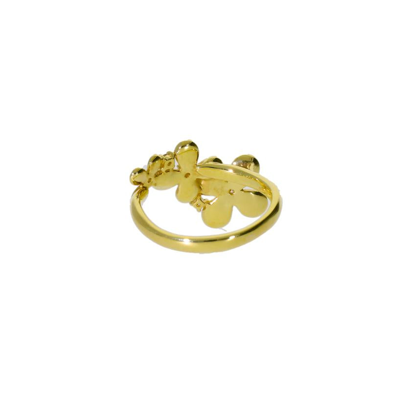 /K18ダイヤリング/0.13ct/#16//ABランク/75