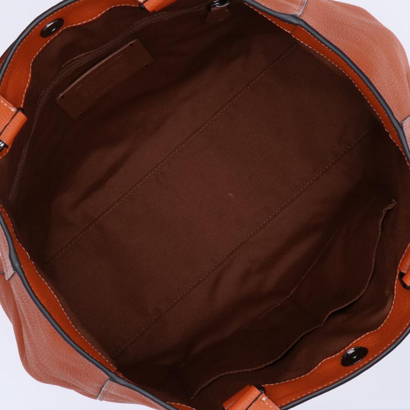 COACH コーチ/ハドソンダブルハンドルレザートートバッグ/C8157//H22**/Aランク/75