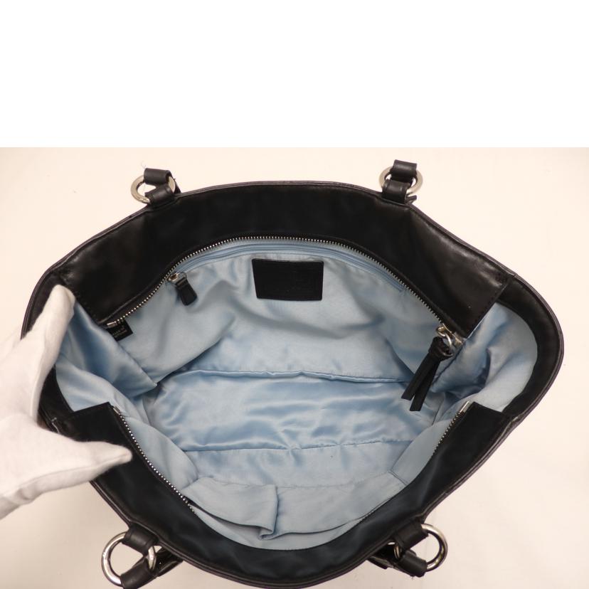 COACH コーチ/レザートートバッグ/ブラック/F17722//A1295/ABランク/85