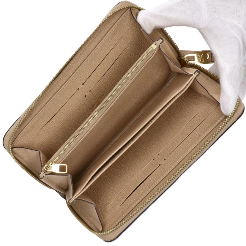 LV ルイヴィトン/ジッピーウォレット/モノグラムアンプラント/ベージュ系/M60746//SP4***/Bランク/75