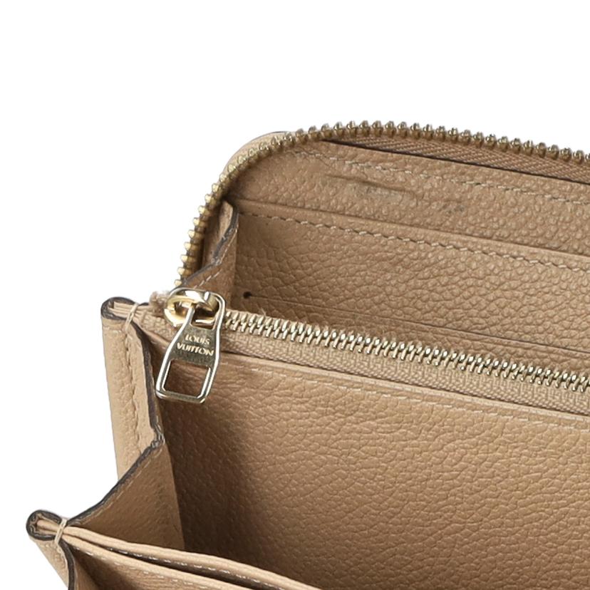 LV ルイヴィトン/ジッピーウォレット/モノグラムアンプラント/ベージュ系/M60746//SP4***/Bランク/75