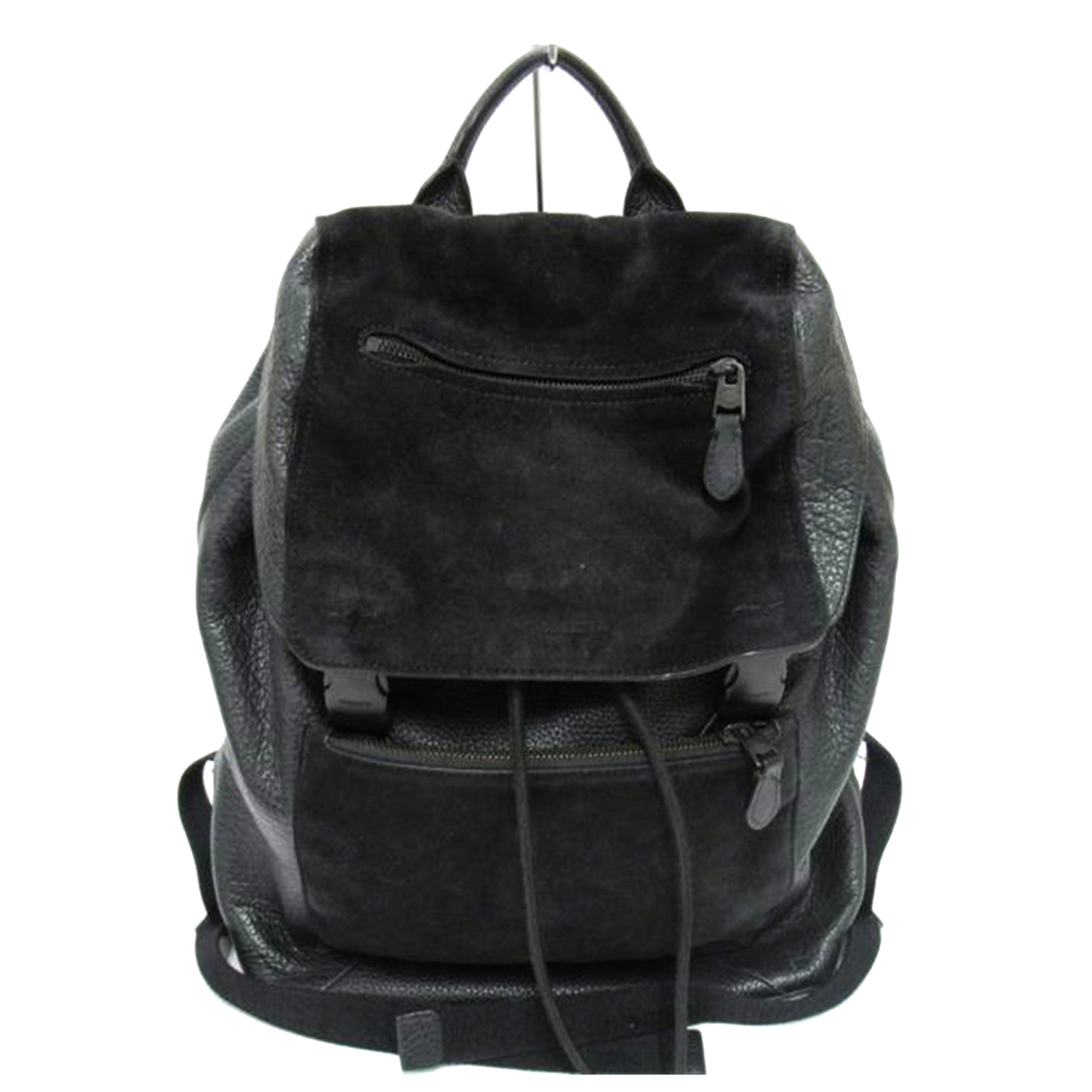 COACH/スエードレザーバックパック/72324 //ABランク/63