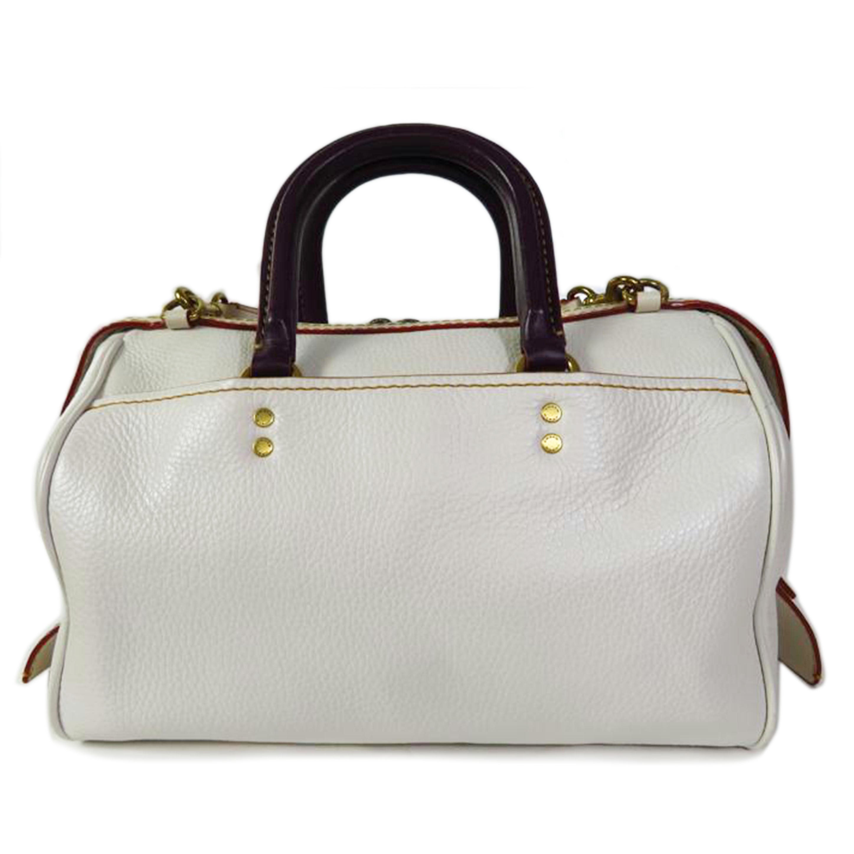 COACH コーチ/ペプルドレザーローグ2wayサッチェル/86857//M1680/ABランク/81