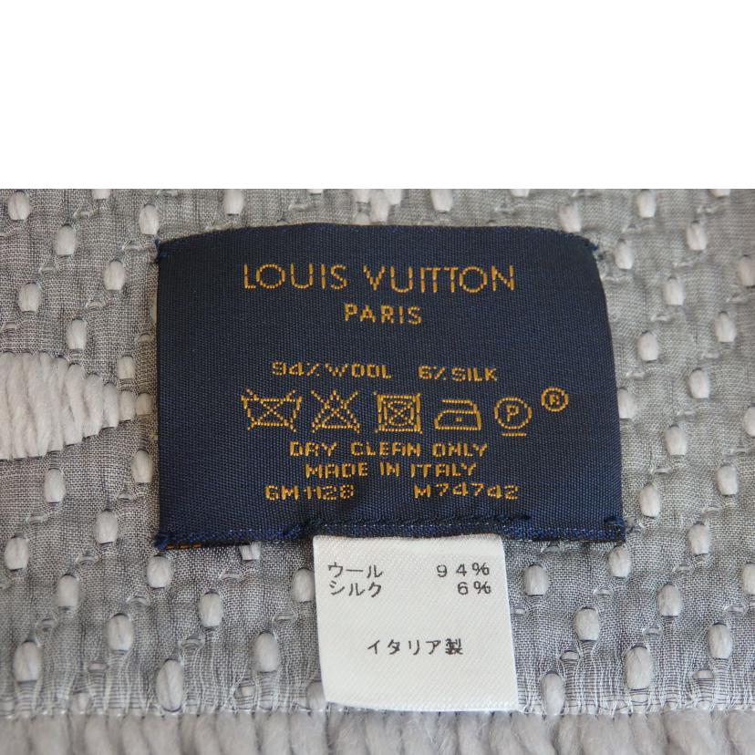 LOUIS VUITTON ルイ・ヴィトン/エシャルプ・ロゴマニア/グリペルル/M74742//GM1***/Aランク/93