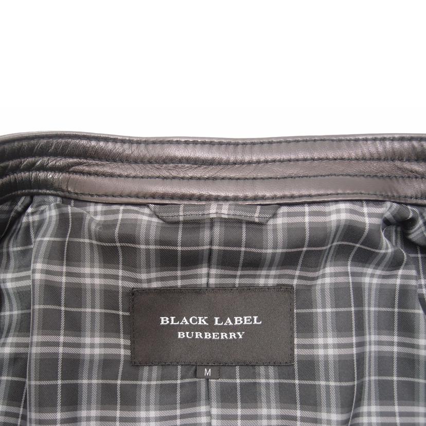 BURBERRY BLACK LABEL バーバリー ブラックレーベル/BURBERRY BLACK LABEL レザージャケット//Aランク/69