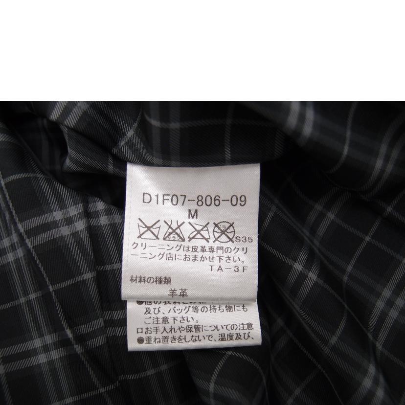 BURBERRY BLACK LABEL バーバリー ブラックレーベル/BURBERRY BLACK LABEL レザージャケット//Aランク/69