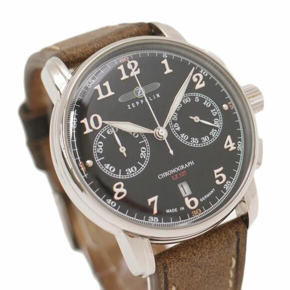 ZEPPELIN ZEPPELIN/LZ127グラーフ・ツェッペリン・クロノグラフ/クオーツ/8678-2//00192/ABランク/69