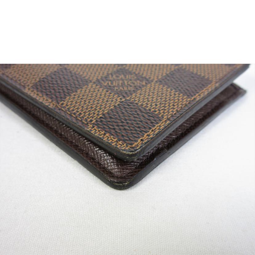 LV ルイヴィトン/ポルトフォイユ・ミュルティプル/ダミエ エベヌ/N60895//CT0137/ABランク/70