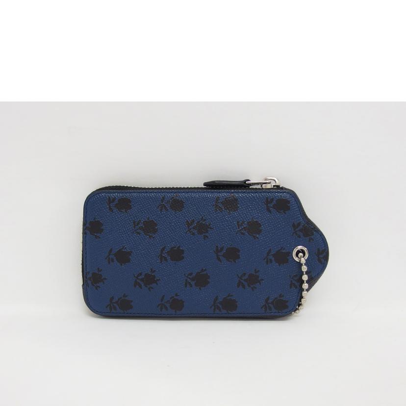 COACH コーチ/マルチポーチ/ブラック×フラワー/52928//L1481/ABランク/04