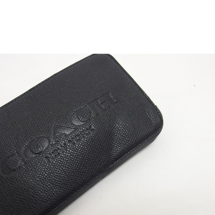 COACH コーチ/マルチポーチ/ブラック×フラワー/52928//L1481/ABランク/04