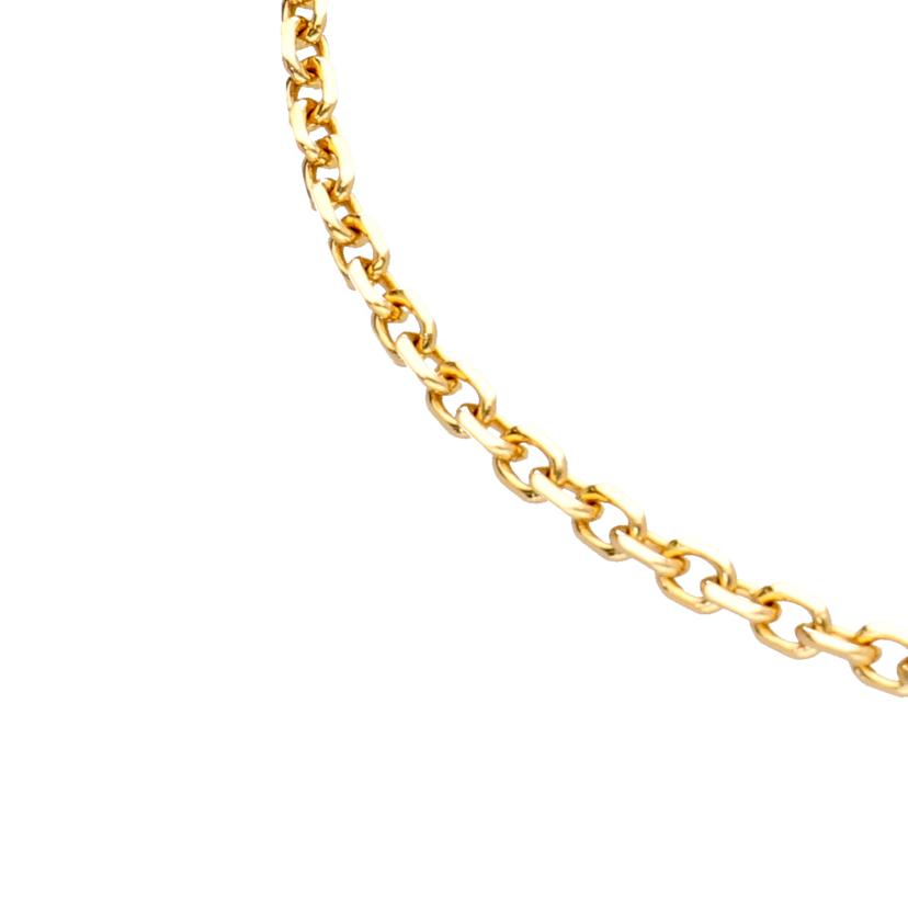 /K18ネックレス 60cm/20g/20.5g//Aランク/75