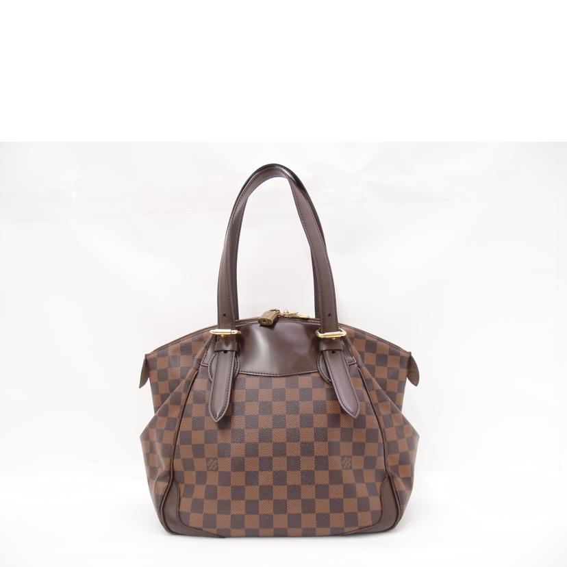 LOUIS VUITTON ルイヴィトン ルイ・ヴィトン ビトン ダミエ・エベヌ 市松模様 ブラウン 茶 ショルダーバッグ ハンドバッグ トートバッグ ブラウン メンズ レディース 定番 人気 LV 斜め掛け 肩がけ/ヴェローナMM/ダミエ・エベヌ /N41118//DU4***/ABランク/69