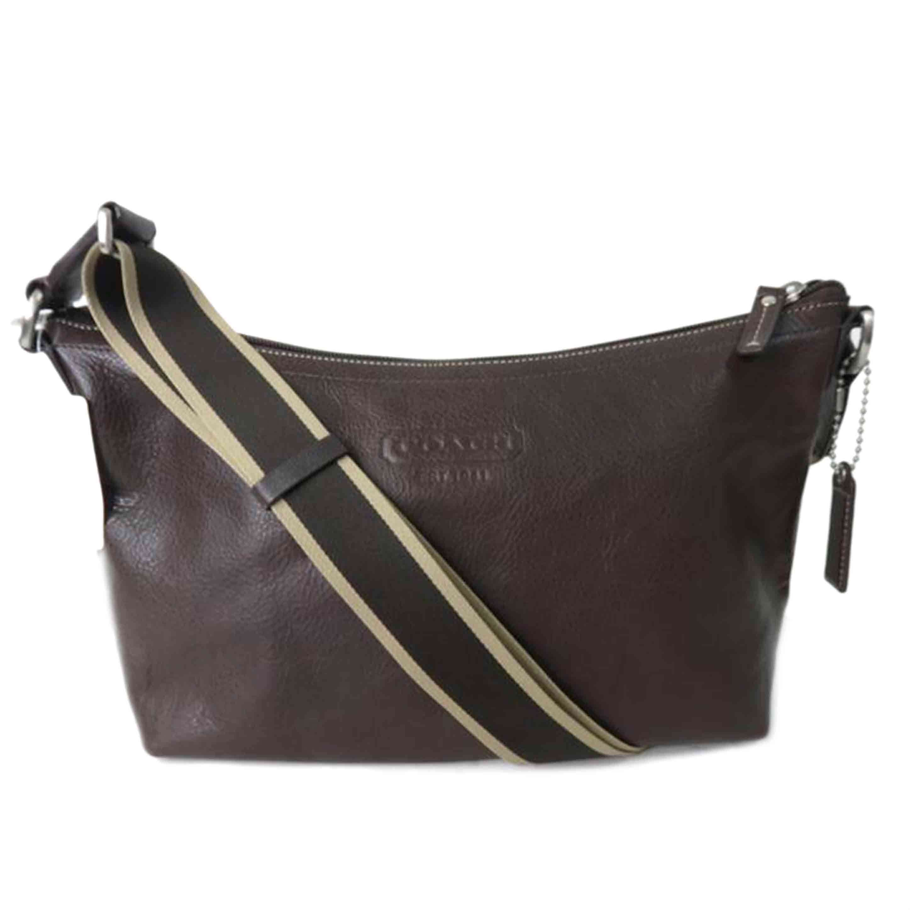 COACH コーチ/ヘリテージウェブレザースモールショルダーバッグ/F70559//C12**/Aランク/84