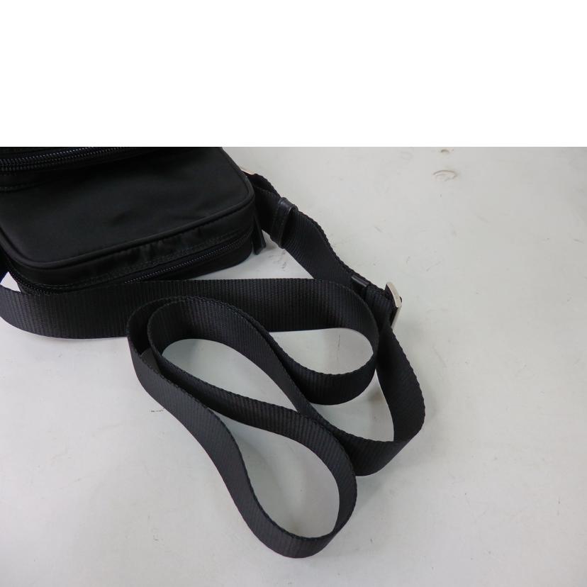 PRADA プラダ/ナイロンミニショルダーバッグ/黒//165/ABランク/84