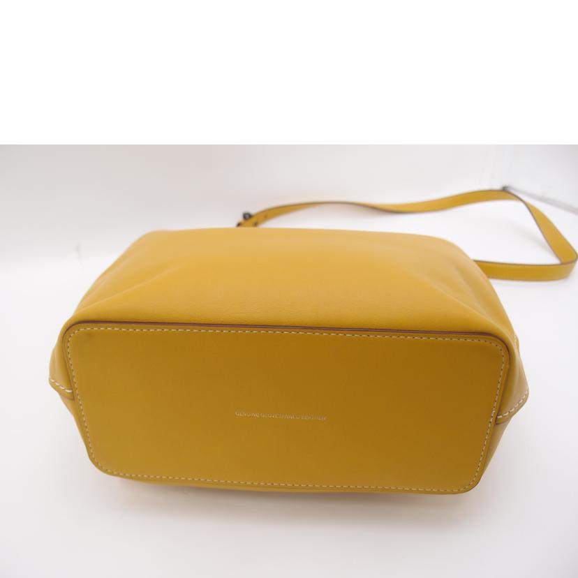 COACH コーチ/クラブタンレザーショルダー/イエロー/50115//DF/Aランク/69