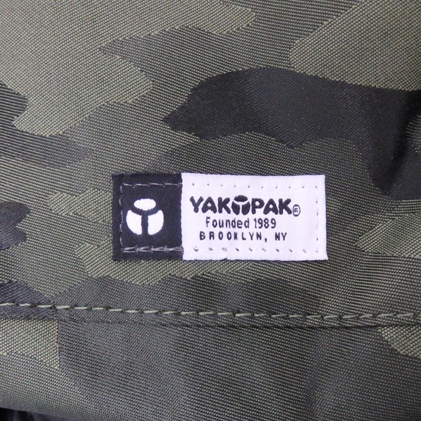 YAK PAK ヤックパック/ジャガードカモフラップリュックサック/YP2052//SAランク/77