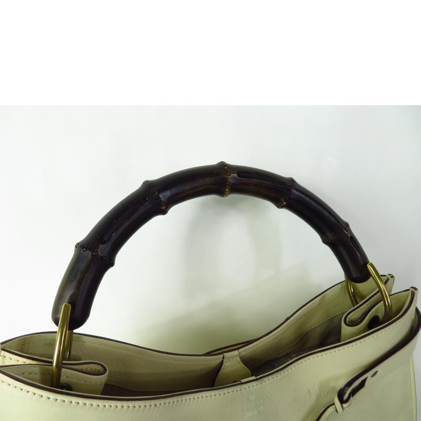 GUCCI グッチ/バンブーレザーハンド/109136//1669/ABランク/81