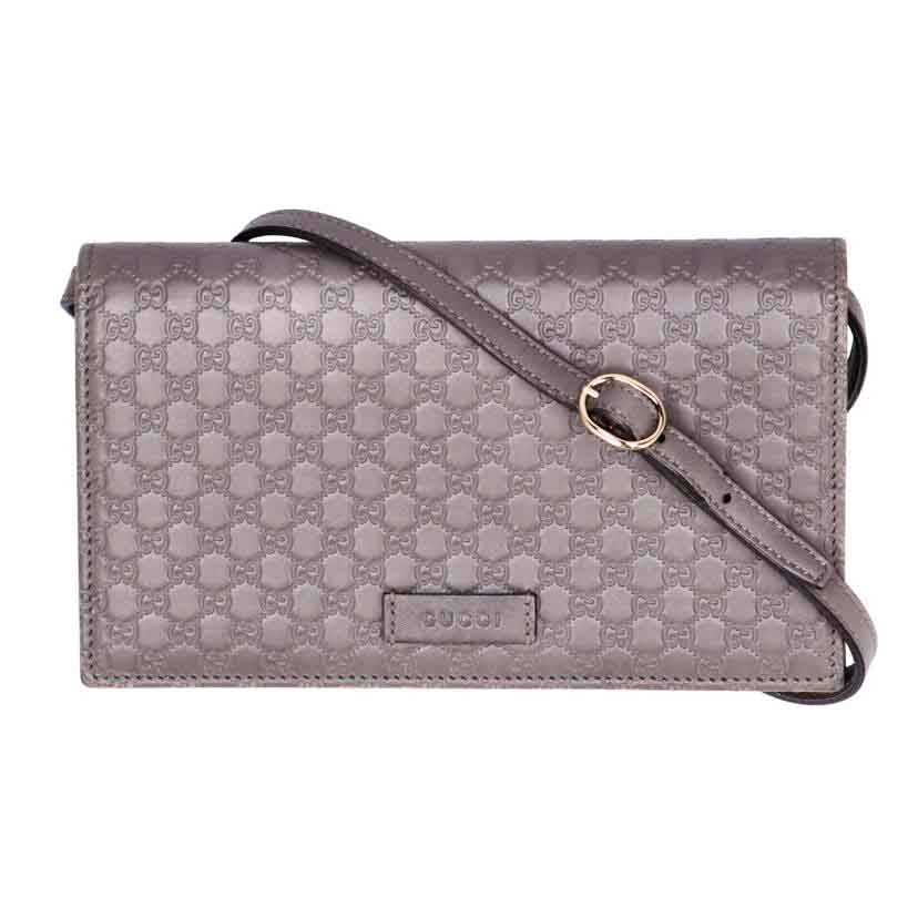 GUCCI グッチ/マイクログッチシマショルダーウォレット/466507//0416/ABランク/75