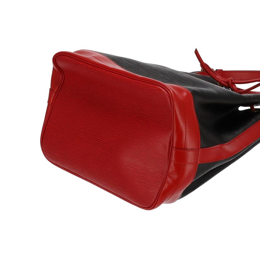 LV ルイヴィトン/ノエ/エピ/ノワール×カスティリアンレッド/M44017//AR0974/ABランク/75