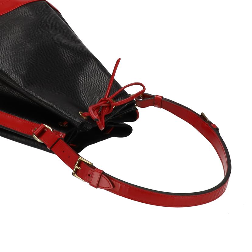 LV ルイヴィトン/ノエ/エピ/ノワール×カスティリアンレッド/M44017//AR0974/ABランク/75