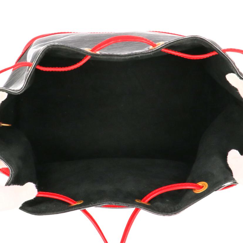 LV ルイヴィトン/ノエ/エピ/ノワール×カスティリアンレッド/M44017//AR0974/ABランク/75