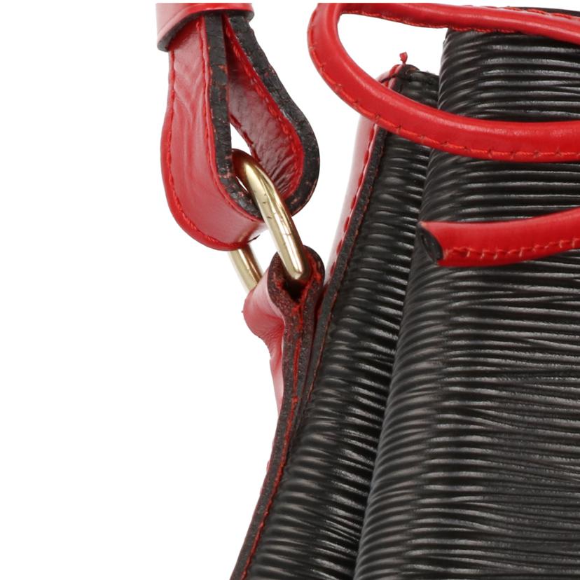 LV ルイヴィトン/ノエ/エピ/ノワール×カスティリアンレッド/M44017//AR0974/ABランク/75