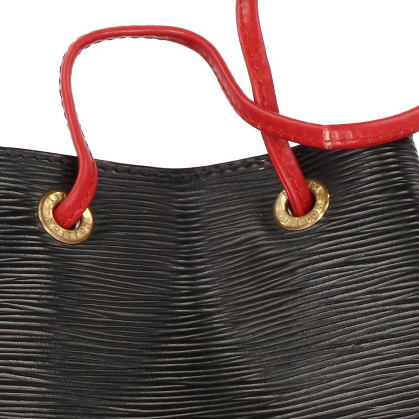 LV ルイヴィトン/ノエ/エピ/ノワール×カスティリアンレッド/M44017//AR0974/ABランク/75