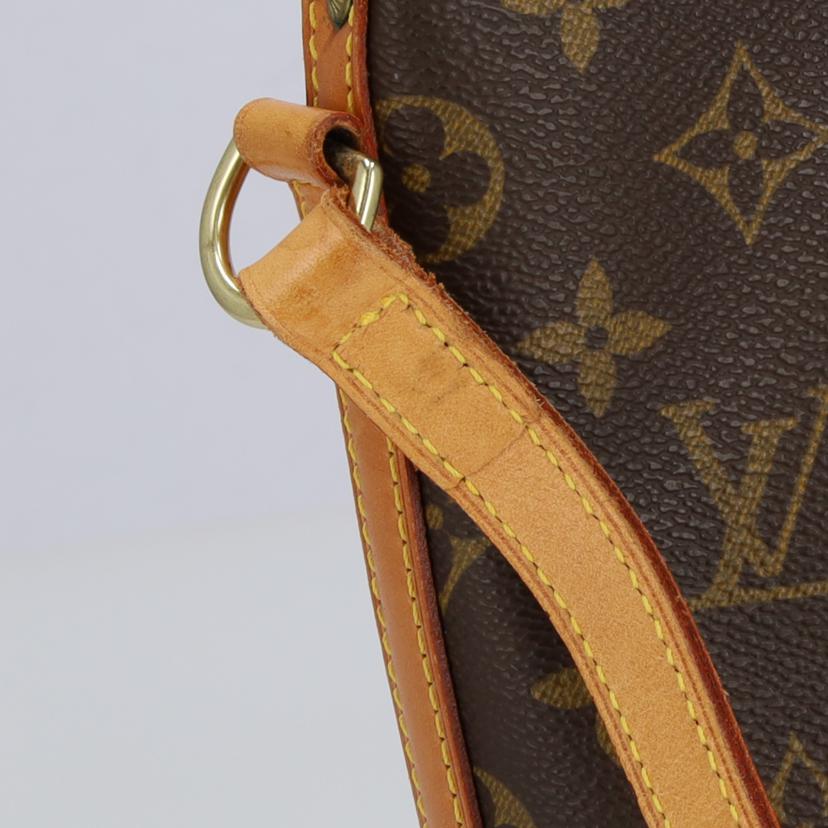 LOUIS VUITTON ルイヴィトン ルイ・ヴィトン ビトン ショルダーバッグ ハンドバッグ トートバッグ ブラウン メンズ レディース 定番 人気 LV 斜め掛け 肩がけ/ドルーオ/モノグラム/M51290//SD0***/Bランク/09