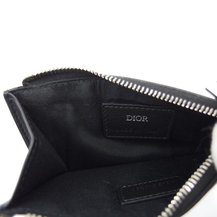 Dior ディオール/ジップカードホルダー/ディオールオブリークギャラクシーレザー/2ESBC250VPD_H03E//10-BO-0291/Aランク/83