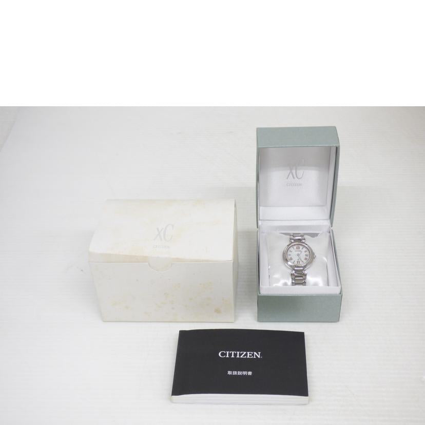 CITIZEN シチズン/XC/レディース/電波ソーラー/H240-T029072//431******/Bランク/64