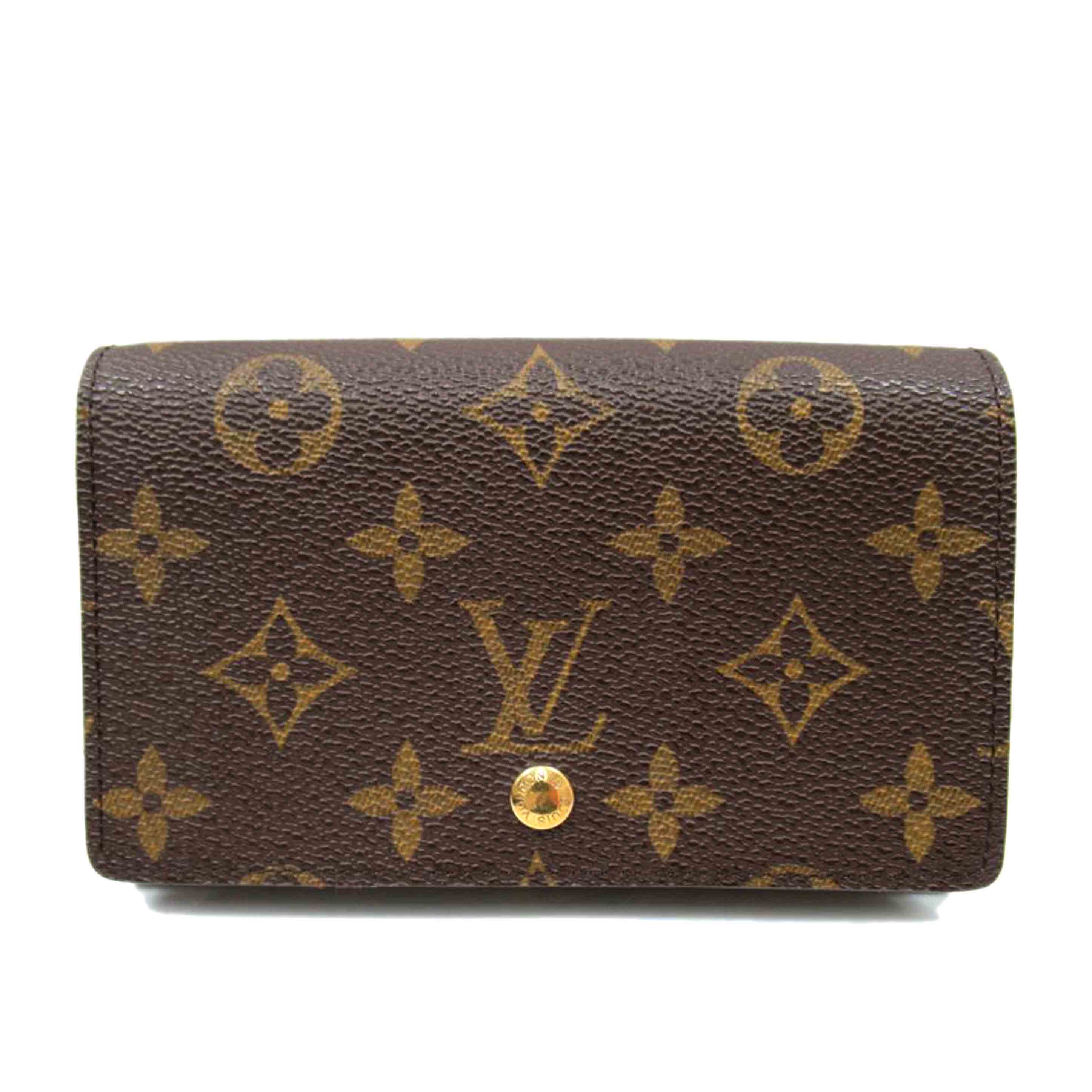 LV/ポルトフォイユ・トレゾール/モノグラム/M61736//SP1***/ABランク/63