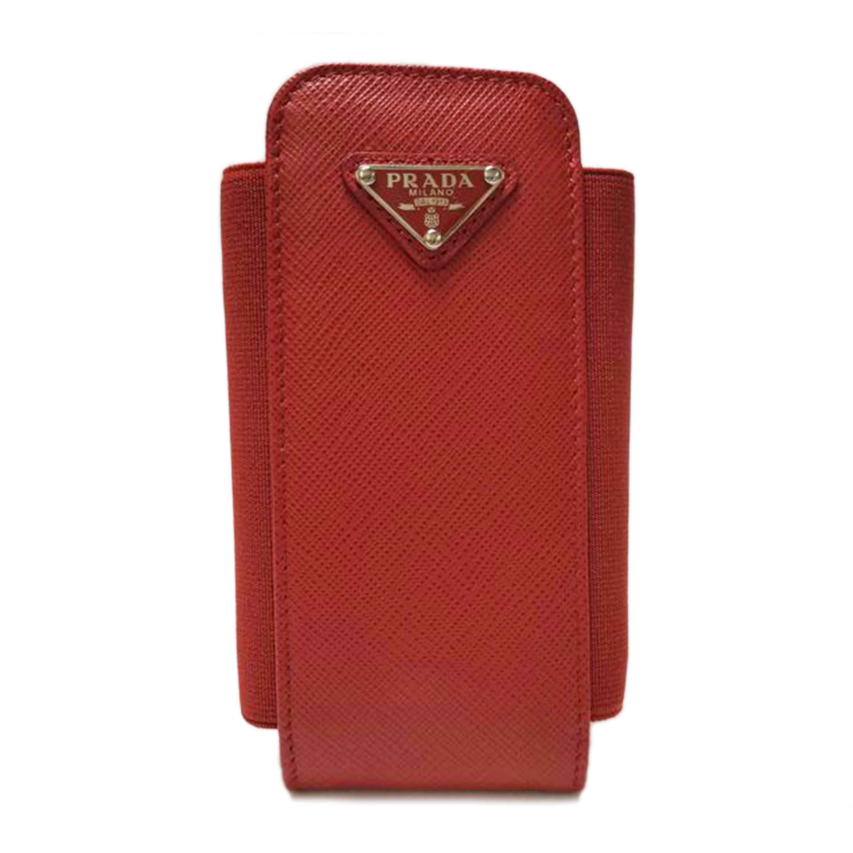 PRADA プラダ/サフィアーノ スマホケース/1ZT019//Aランク/52