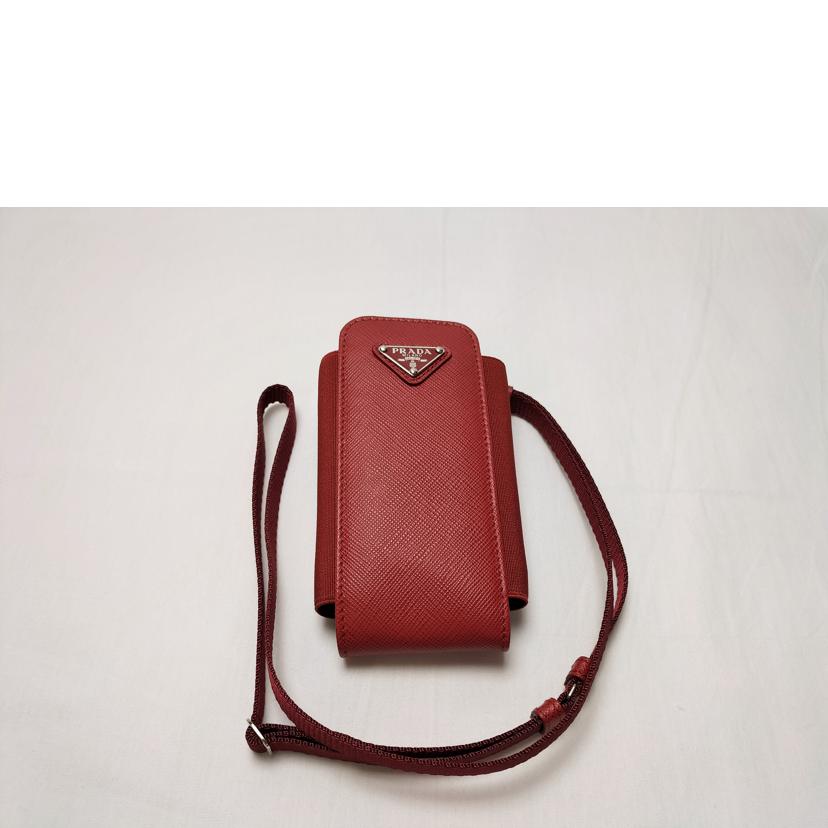 PRADA プラダ/サフィアーノ スマホケース/1ZT019//Aランク/52