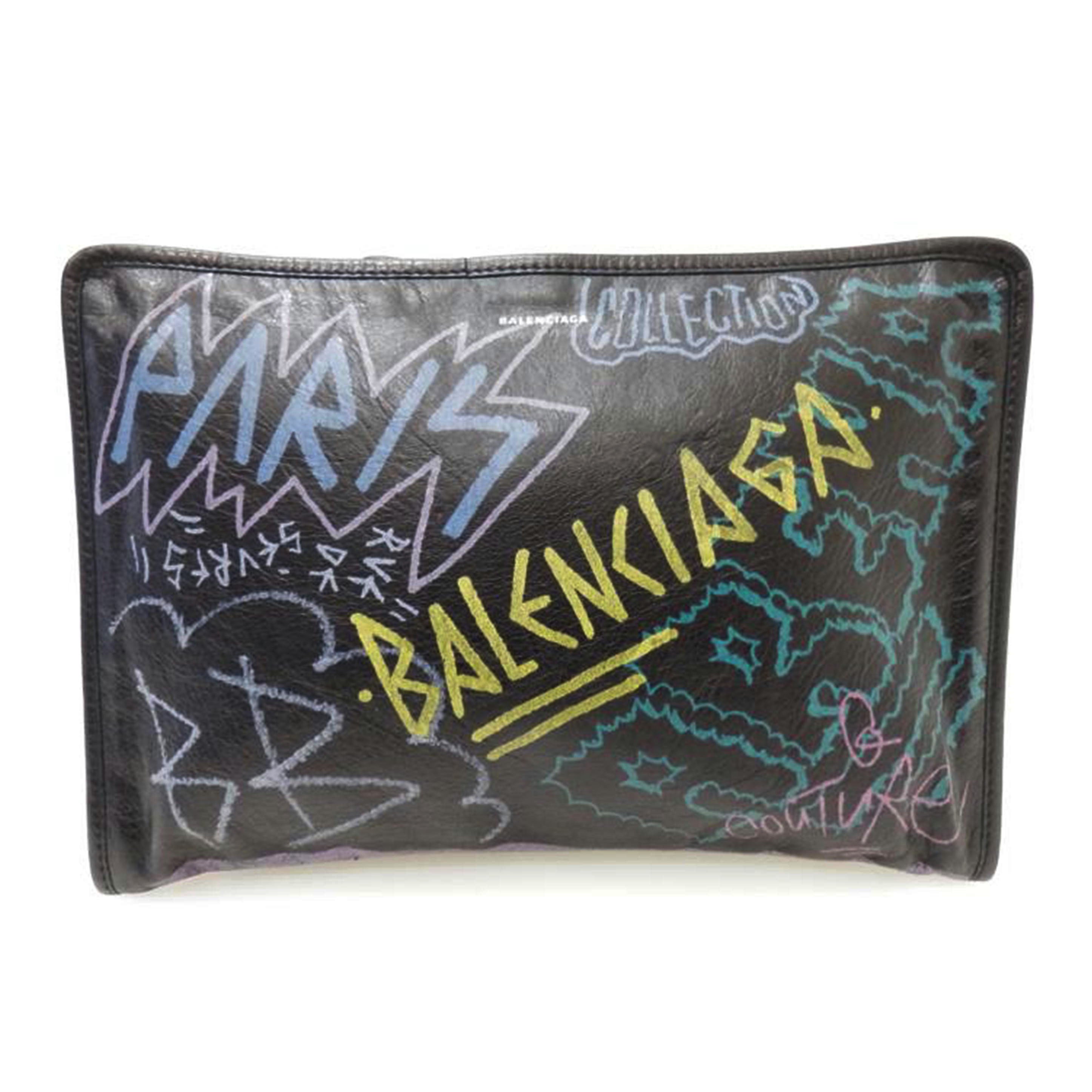 BALENCIAGA バレンシアガ/グラフィティーバザールポーチ//BCランク/88