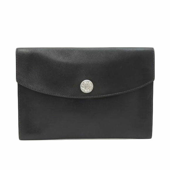 HERMES エルメス クラッチバッグ ドキュメントケース ヴィンテージ 1997年製 メンズ レディース 濃紺/ポシェットリオ/ボックスカーフ/ネイビー//口A刻印(1997)/ABランク/69